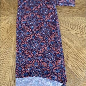 LuLaRoe XXS Irma TTop Tunic Shirt Floral Geometric Paisley Major Unicorn XXSmall